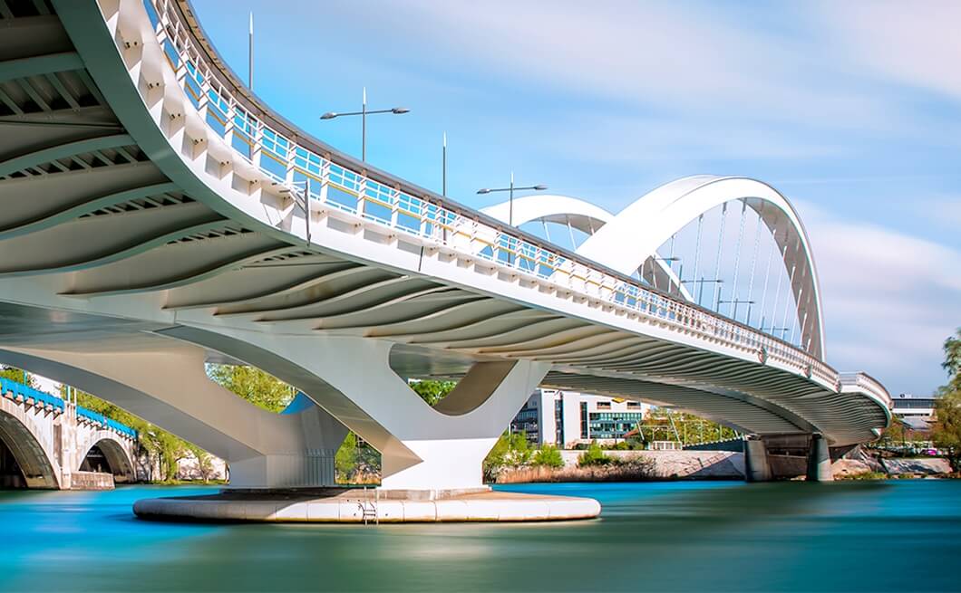 Pont de Confluence à Lyon